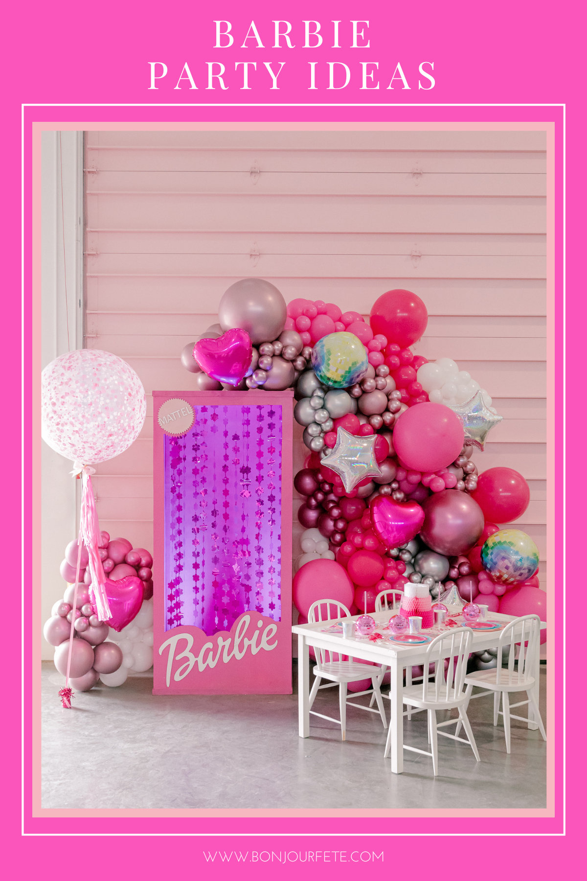 Barbie Theme Party Decoration. We did that Barbie Theme Party…, by Service  Corners