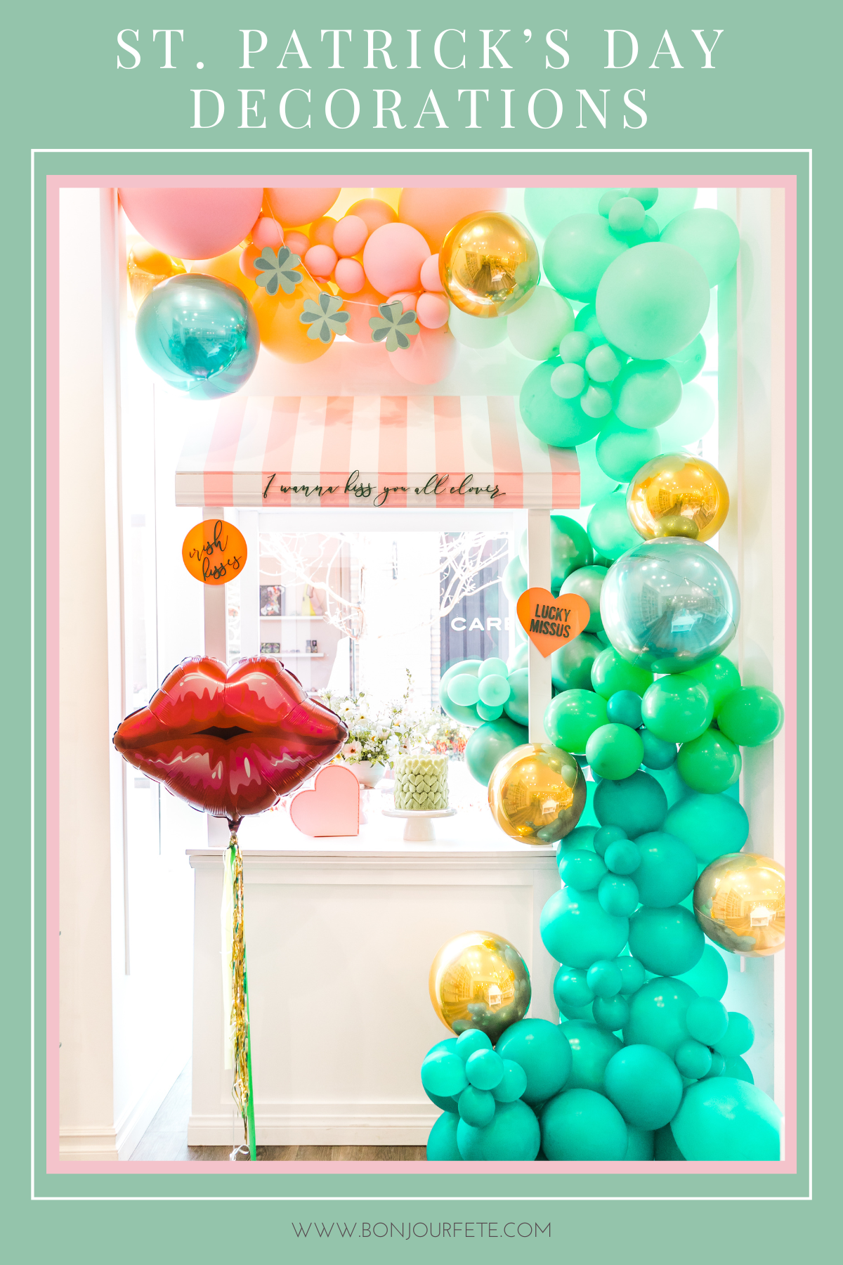 How To Create A Balloon Arch - Petite Side of Style