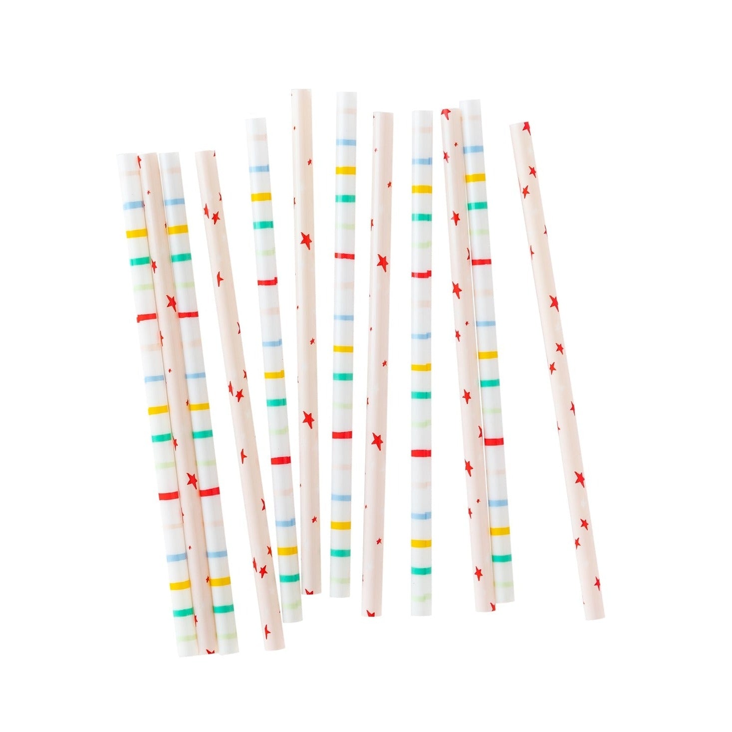 Decora DECORA 36 Pieces Crazy Loop Straws Reusable Plastic Straws Drinking  for Summer Party, Birthday, Wedding, Baby Shower