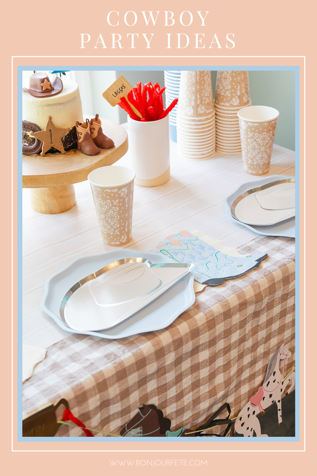 CUTE COWBOY BIRTHDAY PARTY IDEAS