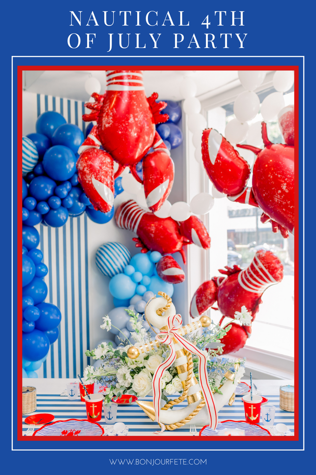 HOW TO THROW A NAUTICAL 4TH OF JULY PARTY