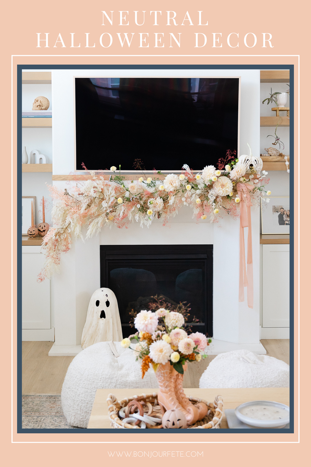 NEUTRAL & CHIC HALLOWEEN HOME DECORATIONS