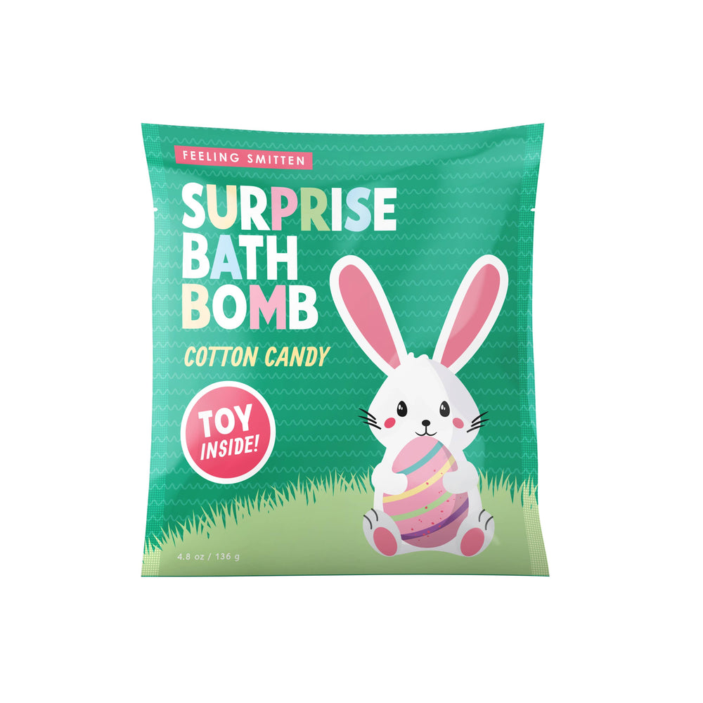 Easter Cotton Candy Surprise Bath Bomb Feeling Smitten Bonjour Fete - Party Supplies