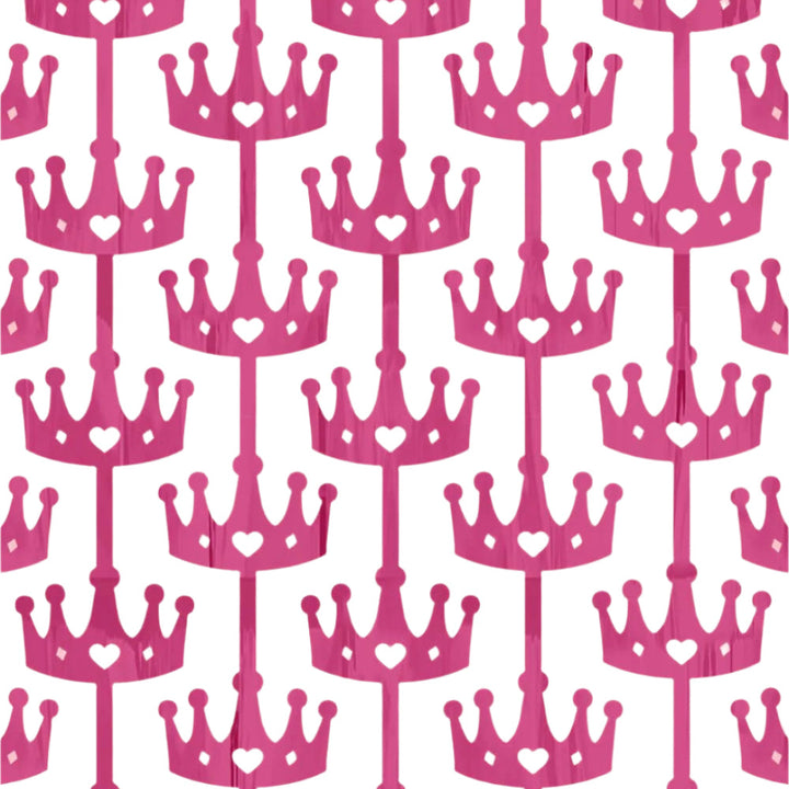 Princess Curtain - pink foil curtain Petit Fetti Princess Curtain - pink foil curtain Bonjour Fete - Party Supplies