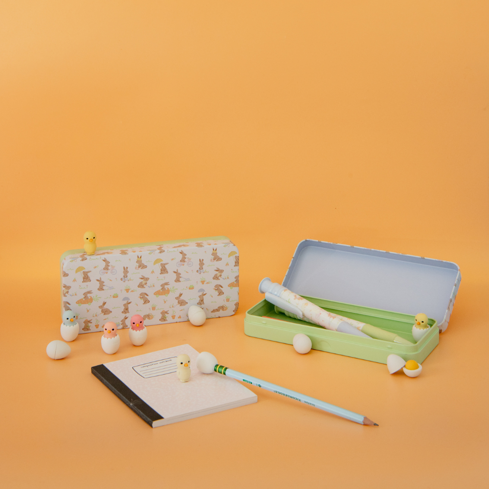 CHICK ERASER SET Jollity & Co. + Daydream Society Easter Gifts & Basket Fillers CHICK ERASER SET Bonjour Fete - Party Supplies