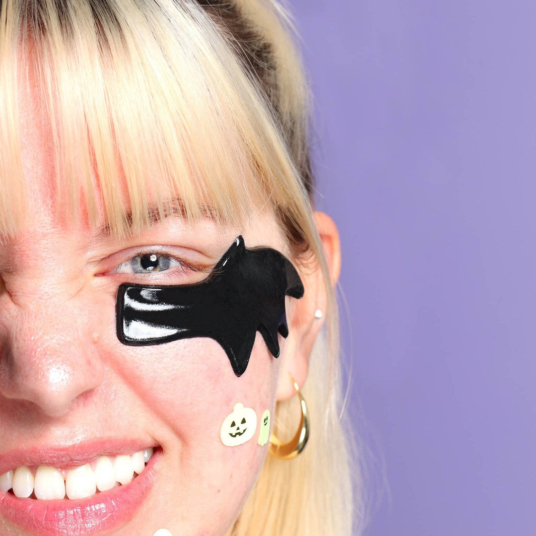 BAT DETOX UNDEREYE MASKS My Spa Life Halloween Party Favors & Boo Baskets Bonjour Fete - Party Supplies