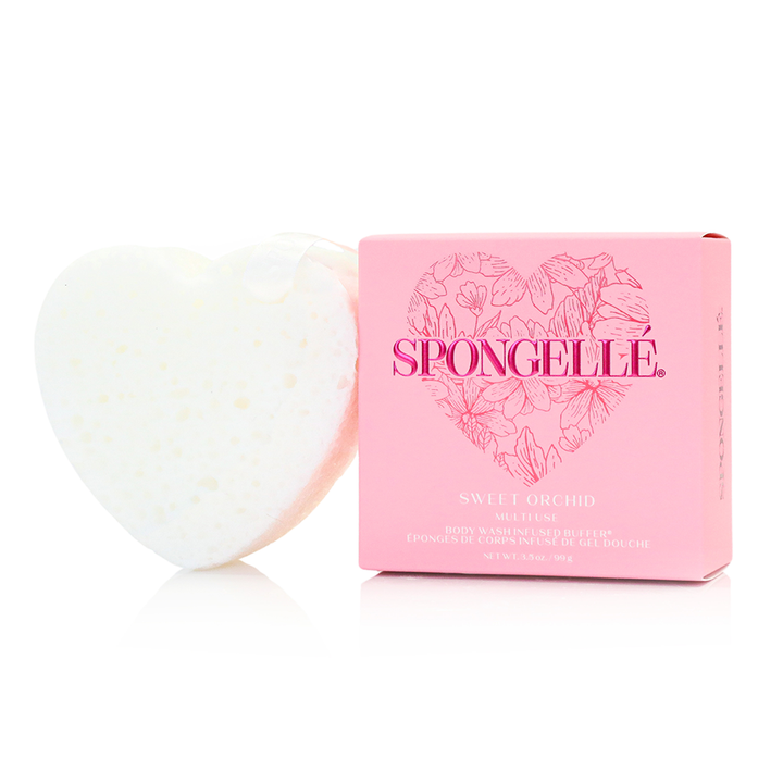 Sweet Orchid Valentine's Day Heart Buffer Spongellé Sweet Orchid Valentine's Day Heart Buffer Bonjour Fete - Party Supplies