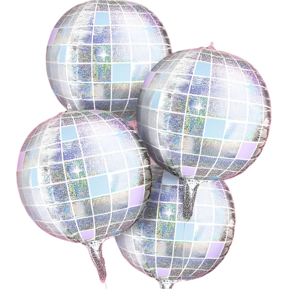 Iridescent Shimmer Disco Balloons, Bachelorette, Birthday xo, Fetti Iridescent Shimmer Disco Balloons, Bachelorette, Birthday Bonjour Fete - Party Supplies