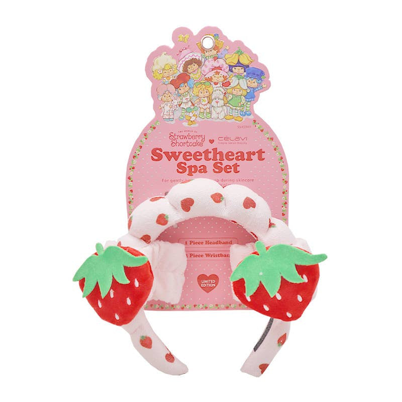 Celavi SS45949 Strawberry Shortcake Sweetheart Spa Set - 12 PINEAPPLE Beauty Celavi SS45949 Strawberry Shortcake Sweetheart Spa Set - 12 Bonjour Fete - Party Supplies