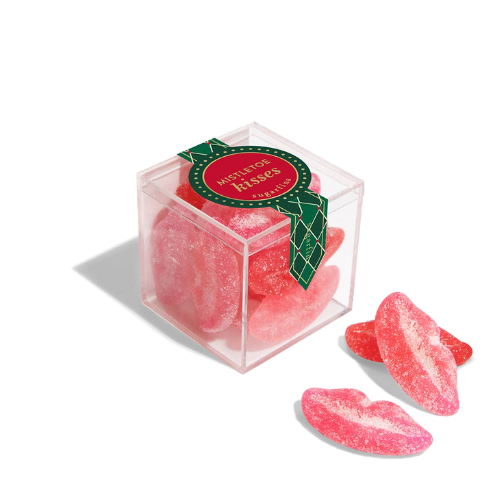 MISTLETOE KISSES GUMMY CANDY Sugarfina Christmas Candy MISTLETOE KISSES GUMMY CANDY Bonjour Fete - Party Supplies