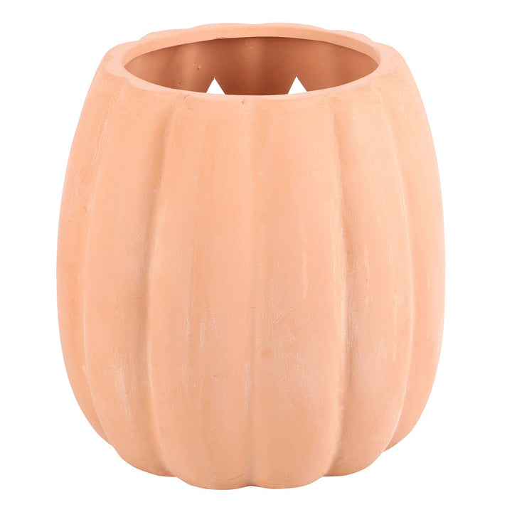 Terracotta Halloween Pumpkin Vase Bonjour Fete Party Supplies Halloween Home Decor