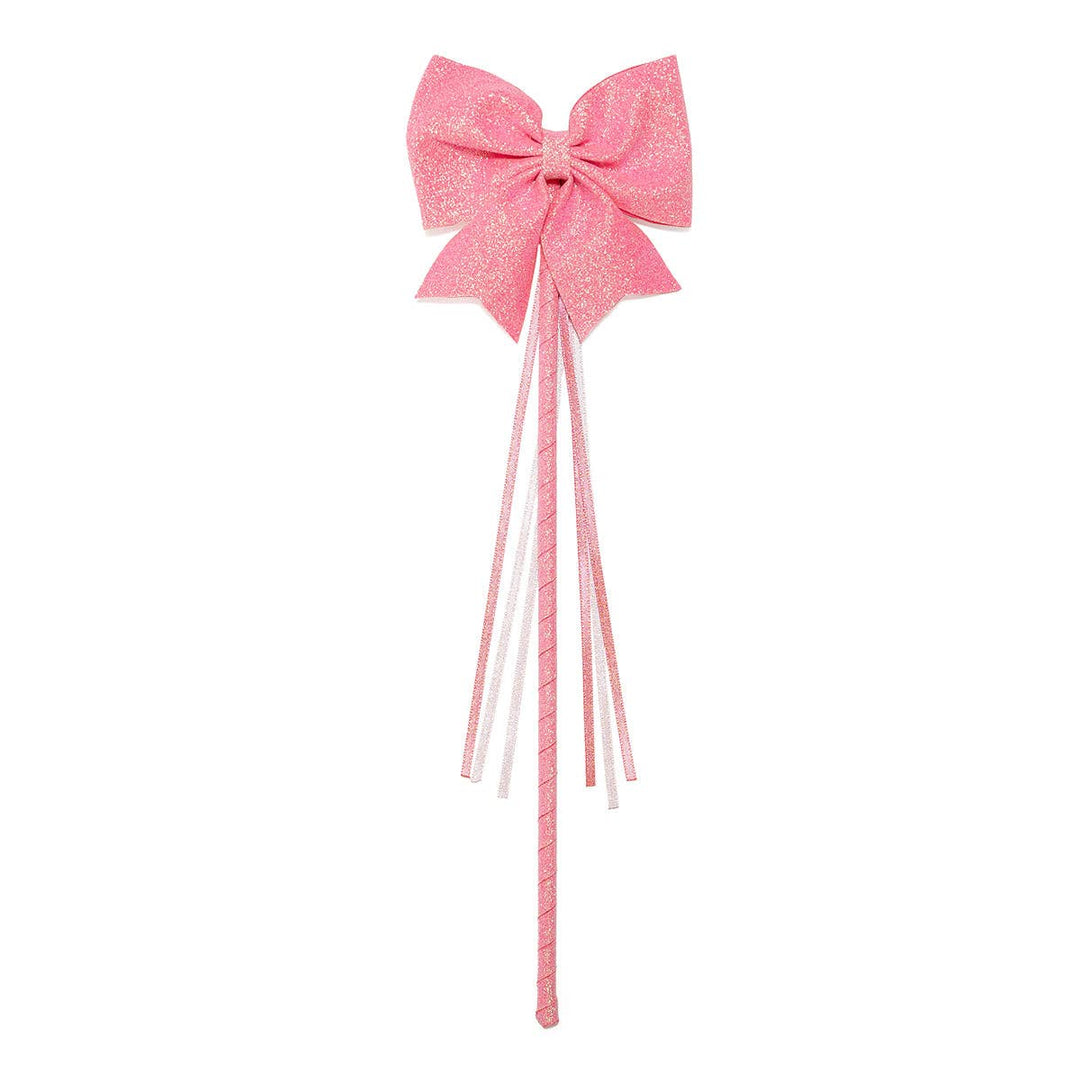 Pink Bow Wand - Kids Toy Wand - Bows Sweet Wink Pink Bow Wand - Kids Toy Wand - Bows Bonjour Fete - Party Supplies