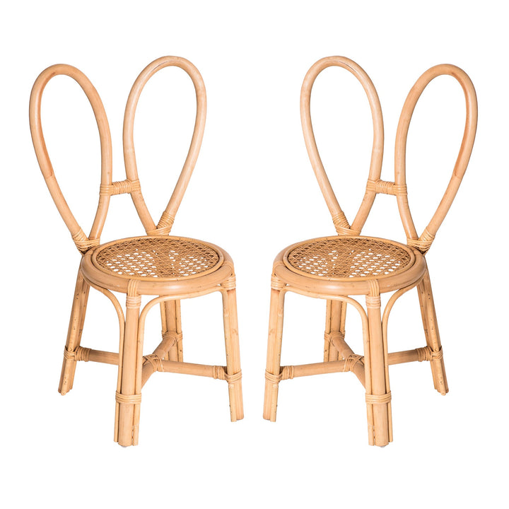 Poppie Bunny Chair Poppie Toys Toys Kid Sized (2 - 7 year) / Set of 2 Poppie Bunny Chair Bonjour Fete - Party Supplies