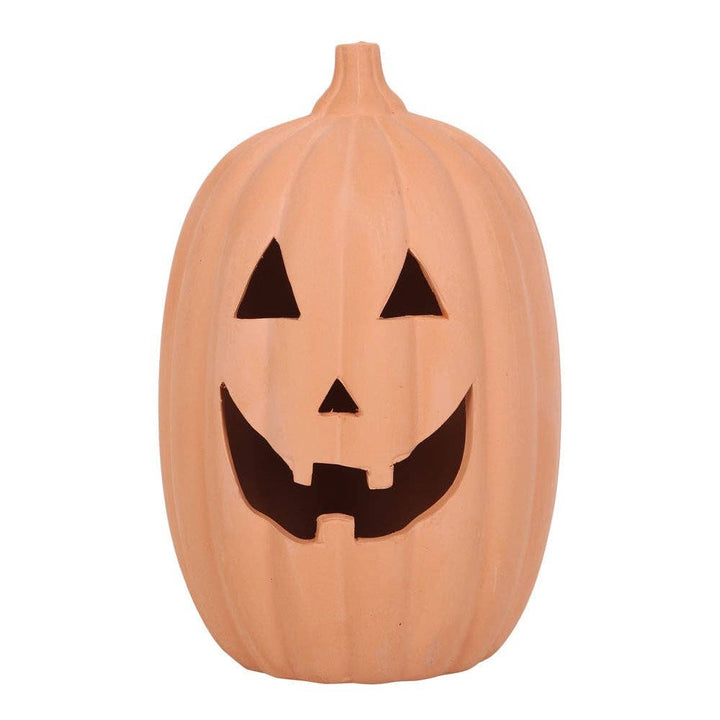 Large Terracotta Halloween Pumpkin Decoration Bonjour Fete Party Supplies Halloween Home Decor