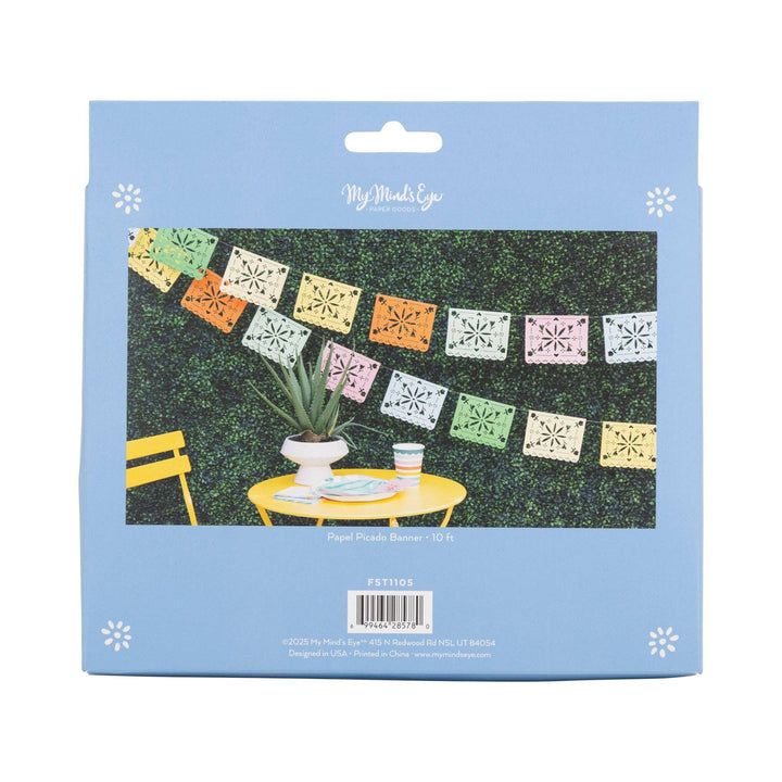 FST1105 - Fiesta Papel Picado Banner My Mind’s Eye FST1105 - Fiesta Papel Picado Banner Bonjour Fete - Party Supplies