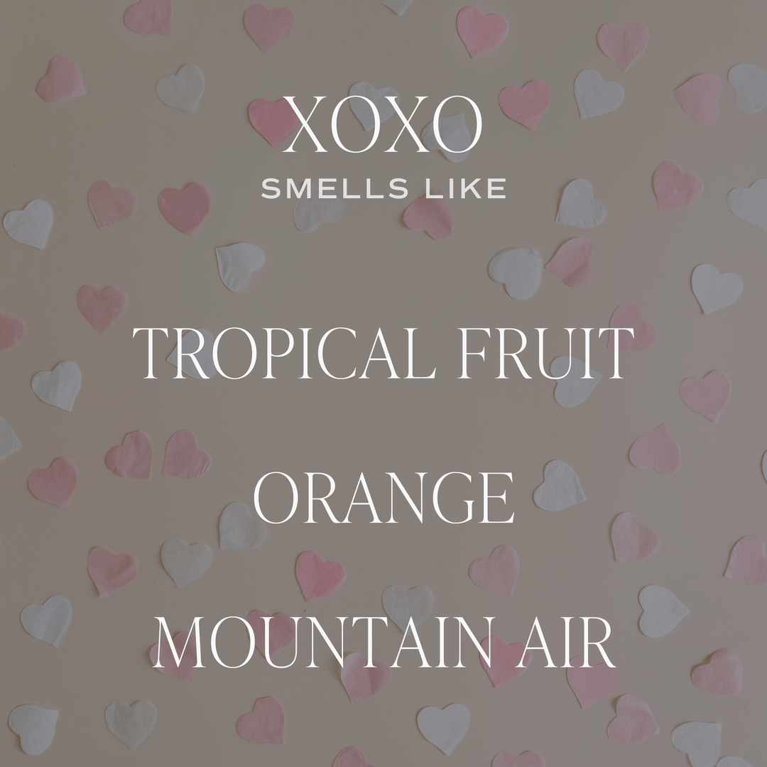 XOXO Soy Candle - Pink Matte Jar - 15 oz (Island Air) Sweet Water Decor Candles XOXO Soy Candle - Pink Matte Jar - 15 oz (Island Air) Bonjour Fete - Party Supplies