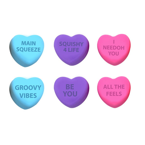 COLOR CHANGING SQUEEZE HEART NEE DOH Schylling Valentines Party Favors COLOR CHANGING SQUEEZE HEART NEE DOH Bonjour Fete - Party Supplies