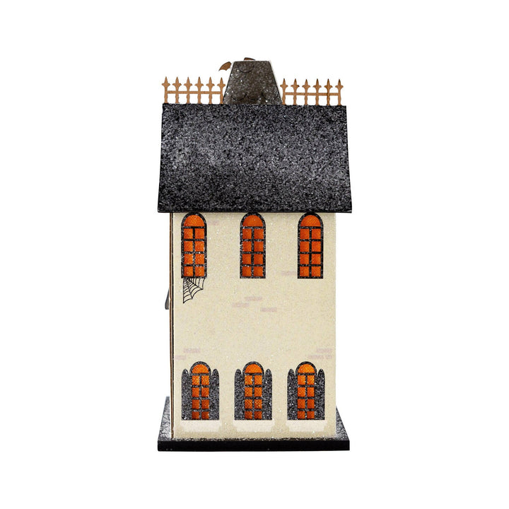 HALLOWEEN ACADEMY HAUNTED VILLAGE HOUSE My Mind’s Eye Halloween Home Decor Bonjour Fete - Party Supplies