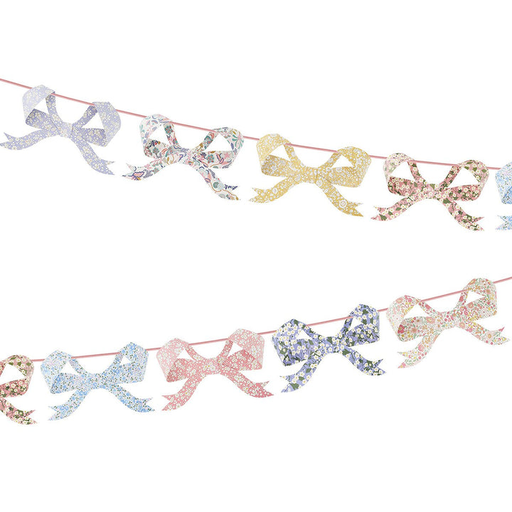 LIBERTY BOW GARLAND Meri Meri Garlands & Banners LIBERTY BOW GARLAND Bonjour Fete - Party Supplies