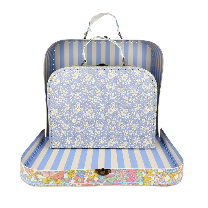 LIBERTY SUITCASES Meri Meri Kid's Accessories & Costumes LIBERTY SUITCASES Bonjour Fete - Party Supplies