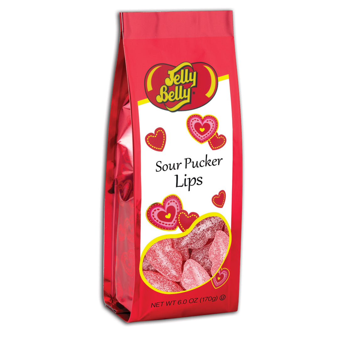 SOUR PUCKER LIPS Jelly Belly Candy SOUR PUCKER LIPS Bonjour Fete - Party Supplies