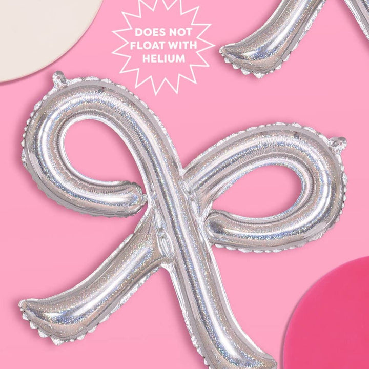 Shimmer Bow Balloons, Bachelorette Party, Birthday Decor xo, Fetti Bonjour Fete - Party Supplies