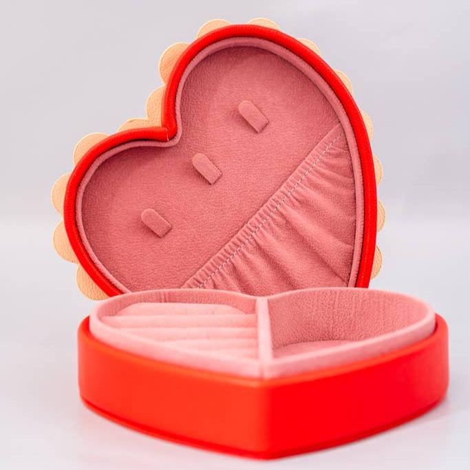 HEART SHAPED JEWELRY BOX Ban.do Adult Jewelry & Accessories HEART SHAPED JEWELRY BOX Bonjour Fete - Party Supplies