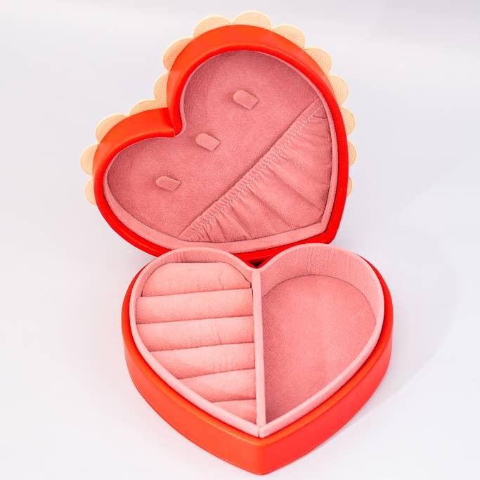 HEART SHAPED JEWELRY BOX Ban.do Adult Jewelry & Accessories HEART SHAPED JEWELRY BOX Bonjour Fete - Party Supplies