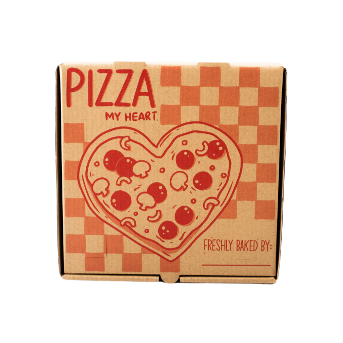 DIY Mini Pizza Take Out Boxes (Set of 4) Party by PUNCH! DIY Mini Pizza Take Out Boxes (Set of 4) Bonjour Fete - Party Supplies