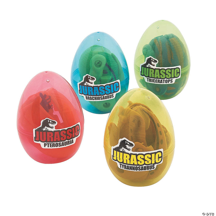 DINOSAUR EASTER EGG Fun Express Egg Hunt DINOSAUR EASTER EGG Bonjour Fete - Party Supplies