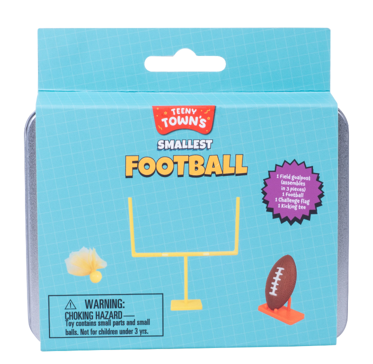 Teeny Town Football Toy Bonjour Fete Party Supplies Toys