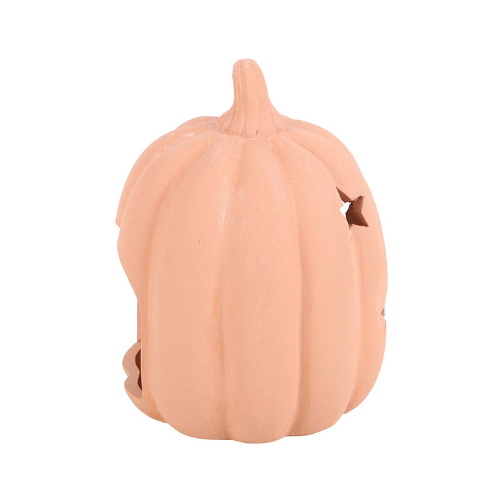 Terracotta Halloween Pumpkin Tealight Holder Bonjour Fete Party Supplies Halloween Home Decor