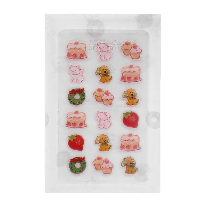 Celavi SS45557 Strawberry Shortcake Hydrocolloid Patches -12 PINEAPPLE Beauty Celavi SS45557 Strawberry Shortcake Hydrocolloid Patches -12 Bonjour Fete - Party Supplies