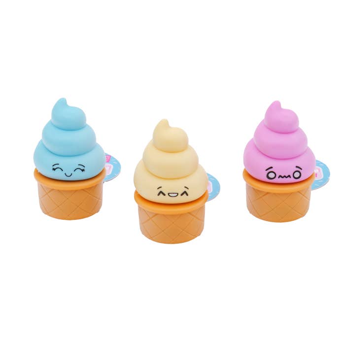 ICE CREAM PULL BACK TOY Toysmith Toys ICE CREAM PULL BACK TOY Bonjour Fete - Party Supplies