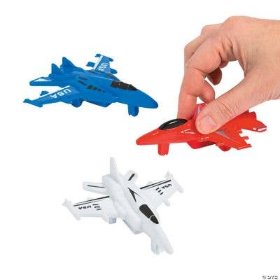 USA FIGHTER JET PULLBACKS Fun Express USA FIGHTER JET PULLBACKS Bonjour Fete - Party Supplies