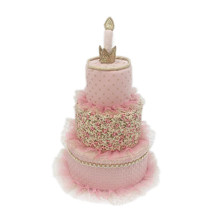 the Marie Antoinette Cake Stacker Plush Toy MON AMI Stuffed Toy Pink the Marie Antoinette Cake Stacker Plush Toy Bonjour Fete - Party Supplies