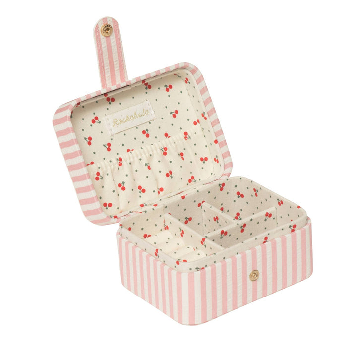 Stripy Cherry Jewellery Box Rockahula Kids Stripy Cherry Jewellery Box Bonjour Fete - Party Supplies