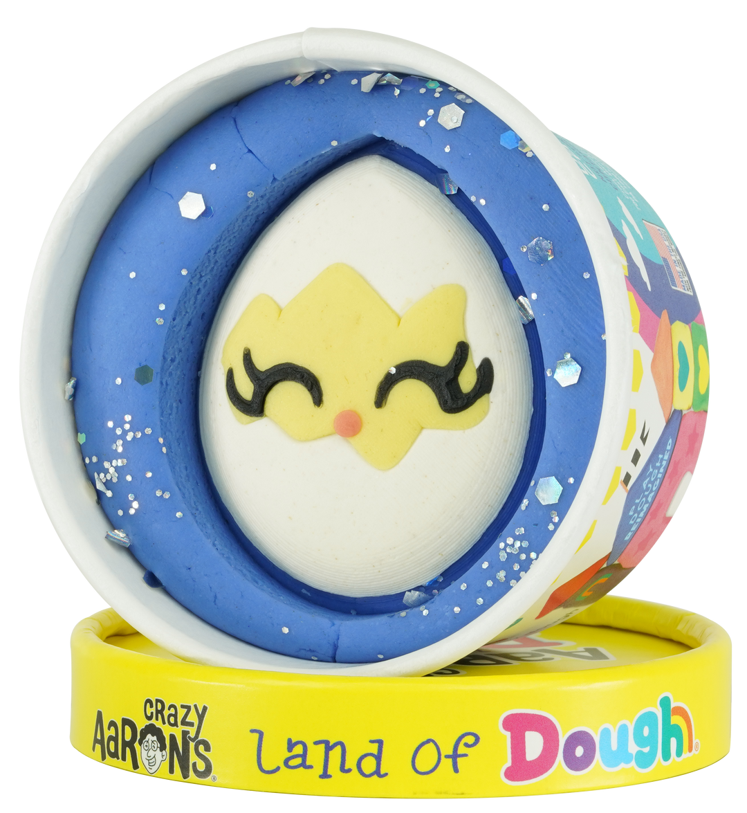 Land of Dough 5 Ounce Peekaboo Medium Cup: Multi-Colored Land of Dough Land of Dough 5 Ounce Peekaboo Medium Cup: Multi-Colored Bonjour Fete - Party Supplies