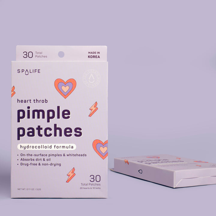 HEART SHAPED PIMPLE PATCHES My Spa Life HEART SHAPED PIMPLE PATCHES Bonjour Fete - Party Supplies