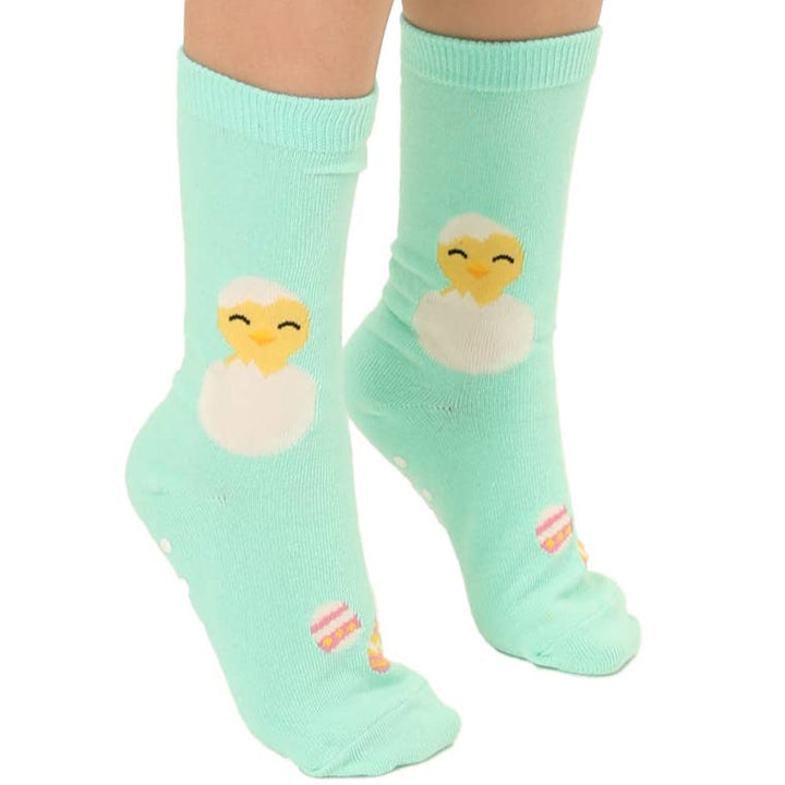 3D Packaged Crew Socks - Kids - Easter - Baby Chick - Green Living Royal 3D Packaged Crew Socks - Kids - Easter - Baby Chick - Green Bonjour Fete - Party Supplies