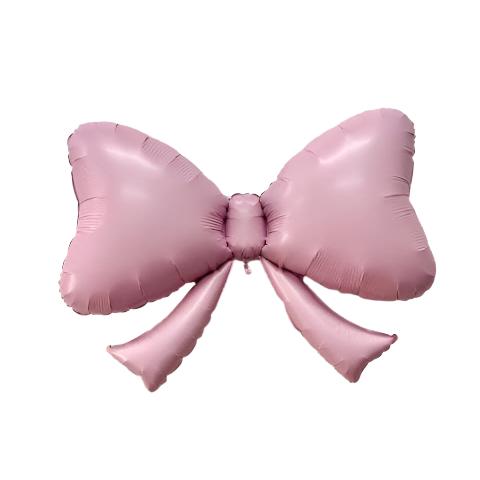 PINK BOW FOIL BALLOON Burst Party Co Balloon Bonjour Fete - Party Supplies