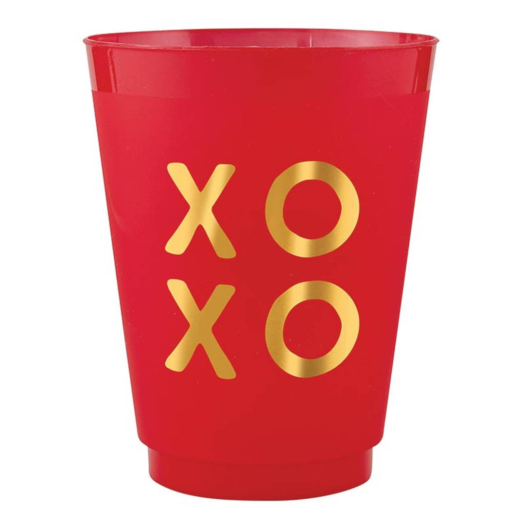 Frost Cup - XOXO: BPA-Free Plastic Slant Collections by Creative Brands Frost Cup - XOXO: BPA-Free Plastic Bonjour Fete - Party Supplies