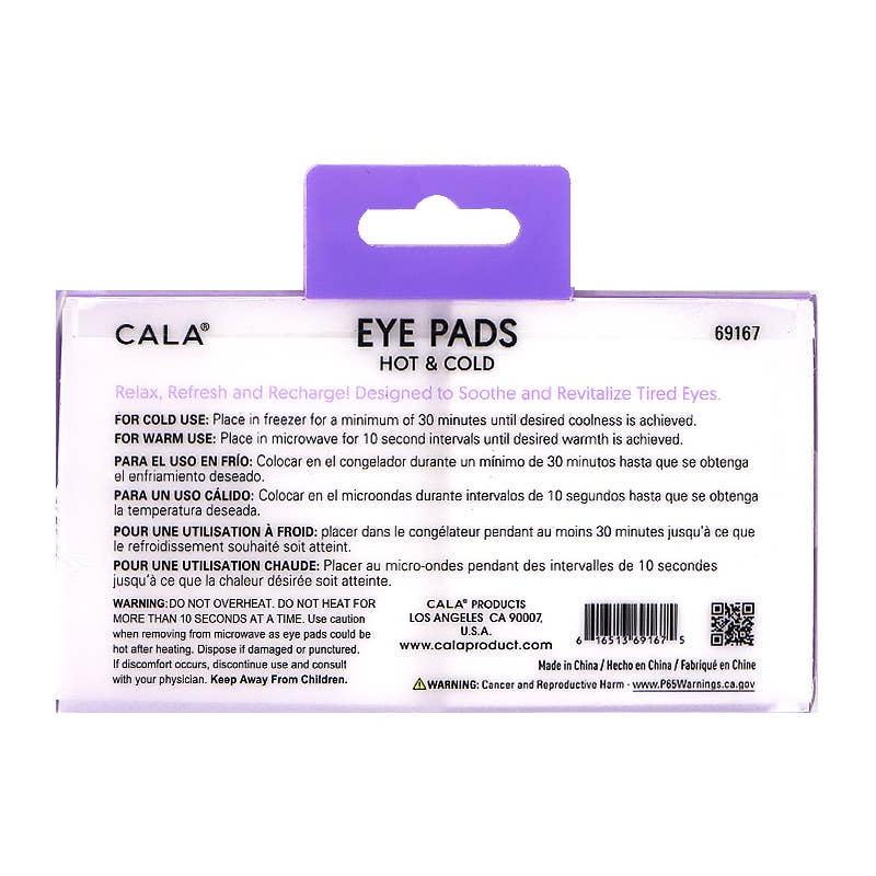 CALA 69167x Hot & Cold Eye Pads Rainbow - 12pc PINEAPPLE Beauty CALA 69167x Hot & Cold Eye Pads Rainbow - 12pc Bonjour Fete - Party Supplies