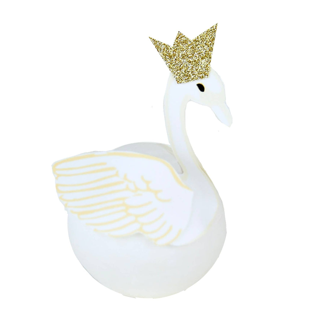 MINI ROYAL SWAN SURPRISE BALL TOPS Malibu Pinatas | Surprise Balls | Party Crackers Bonjour Fete - Party Supplies