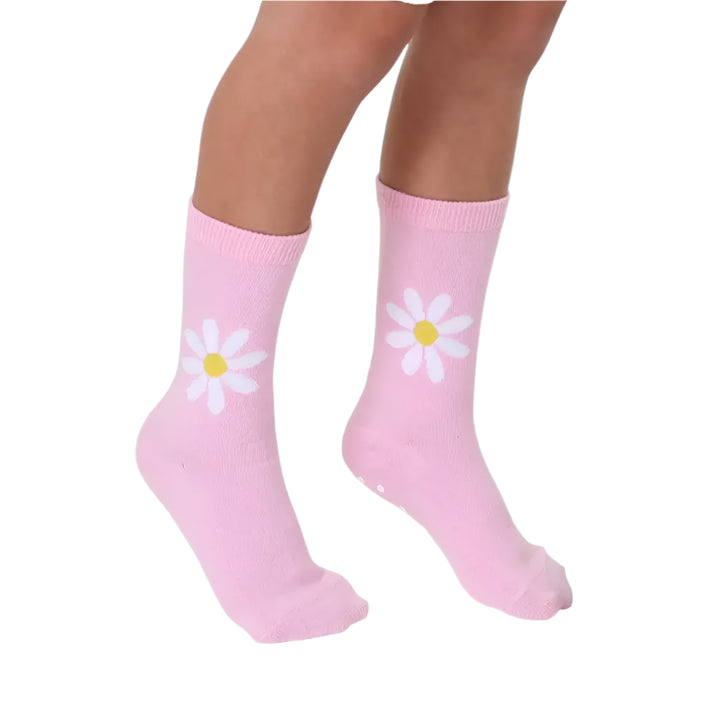 3D Packaged Crew Socks - Kids - Daisy Flower - Pink Living Royal 3D Packaged Crew Socks - Kids - Daisy Flower - Pink Bonjour Fete - Party Supplies