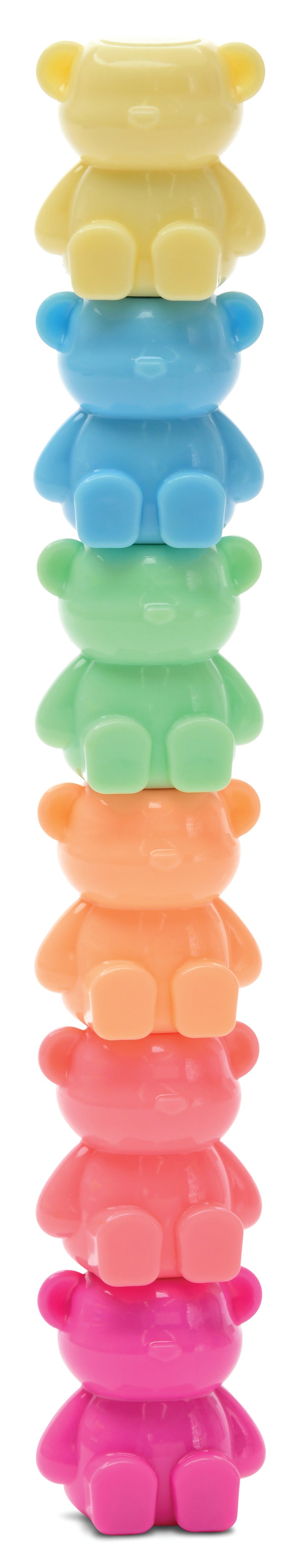 BEAR STACKABLE MARKERS Iscream Easter Gifts & Basket Fillers BEAR STACKABLE MARKERS Bonjour Fete - Party Supplies