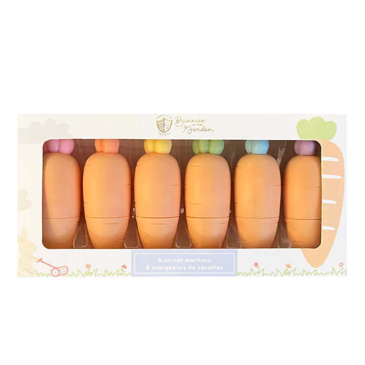 CARROT MARKER SET Jollity & Co. + Daydream Society Easter Gifts & Basket Fillers CARROT MARKER SET Bonjour Fete - Party Supplies