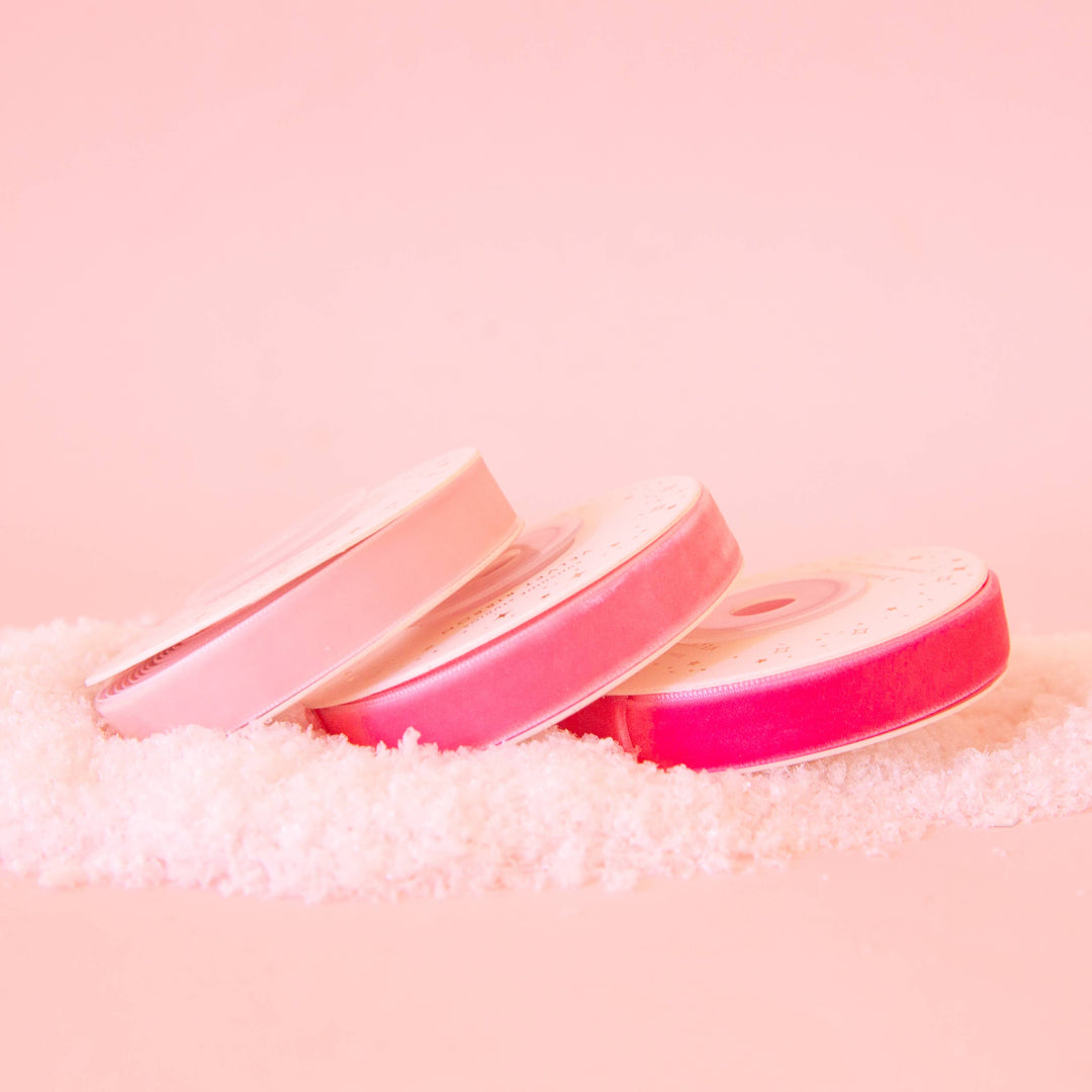 Velvet Ribbon Pack | Pink Sunshine Studios Bonjour Fete - Party Supplies