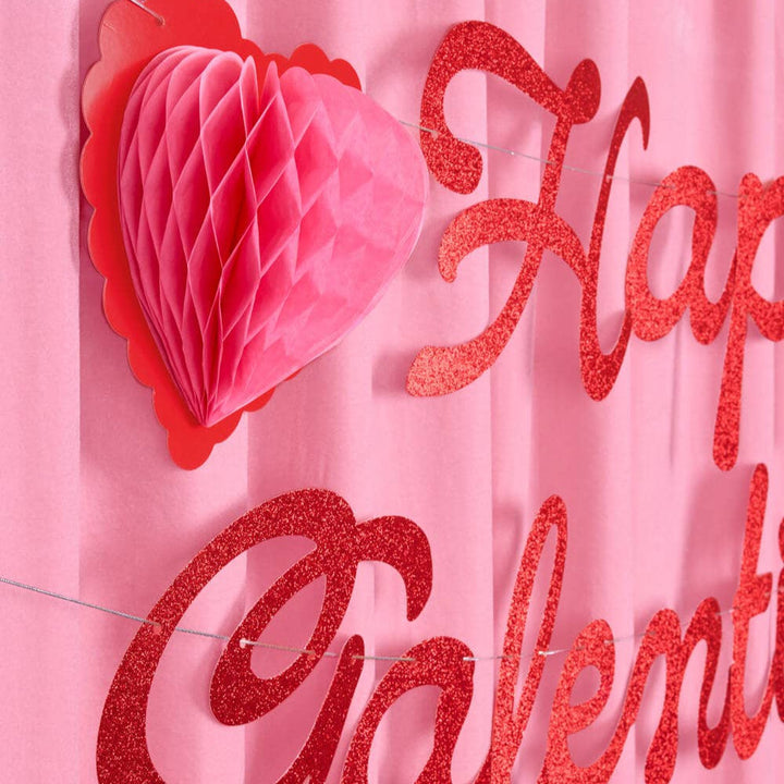 HAPPY GALENTINE'S DAY BANNER xo, Fetti Garlands & Banners HAPPY GALENTINE'S DAY BANNER Bonjour Fete - Party Supplies