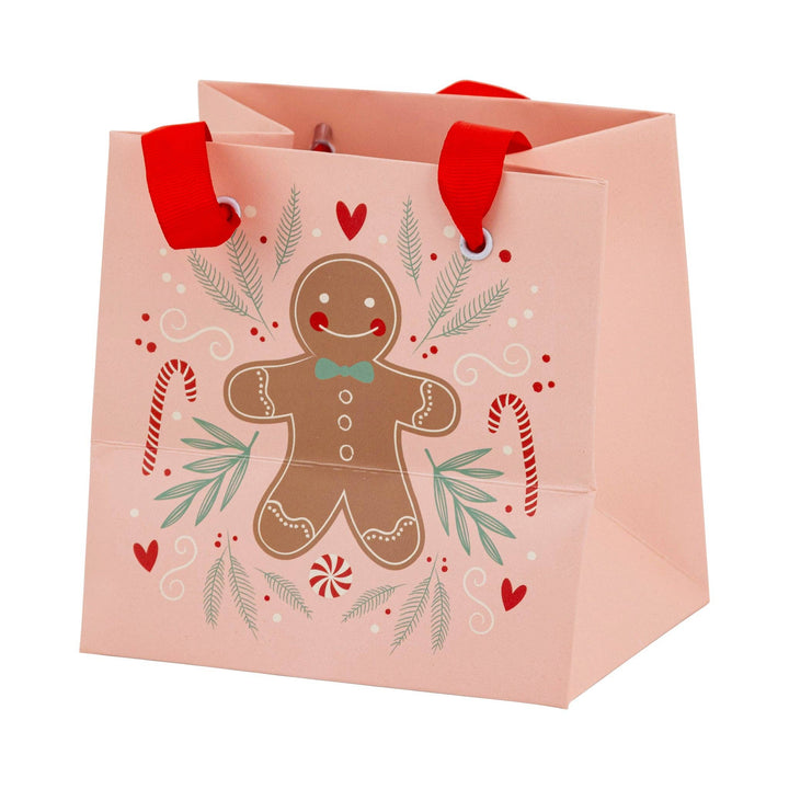 GINGERBREAD MINI GIFT BAG SET My Mind’s Eye Christmas Gift Wrap GINGERBREAD MINI GIFT BAG SET Bonjour Fete - Party Supplies